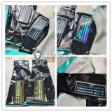 Vocaloid Original Hatsune Miku Cosplay Sleeves LED Patent Leather