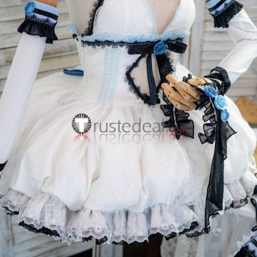 Nekopara Vanilla Garage Kit Version White Gown Cosplay Costume