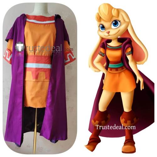 Commission Spyro Reignited Trilogy Bianca Rabbit Purple Cosplay Costume