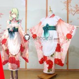 Vtuber Virtual YouTuber Hololive Ceres Fauna New Year Kimono Pink Cosplay Costume Custom Size