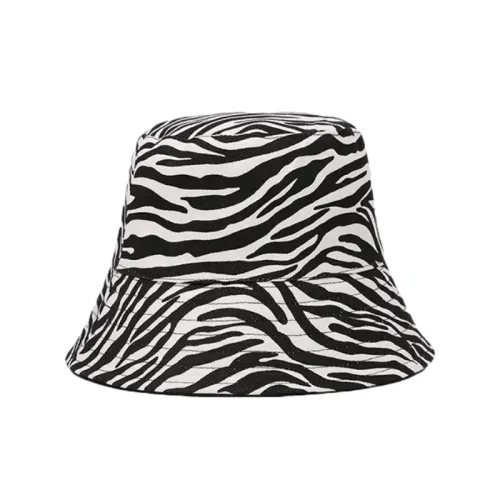 Zebra Striped Bucket hat