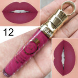 20 color thread tube radish head matte metallic pearl lip gloss lipstick