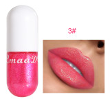 Mini Diamond Lipstick Lip Gloss Pearly