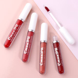18 color matte non-stick cup waterproof lipstick long lasting lip gloss