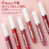 Set of 6 Matte Non-stick Cup Waterproof Lipstick Long Lasting Lip Gloss