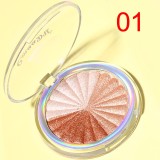 Multicolor baking powder and highlighter