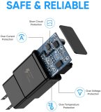 Samsung S10 S8 S9 Plus Fast Charger Travel Adapter 9V 1.67A Fast Charge  Type C Cable For Samsung Note 10 9 8 A50 A70