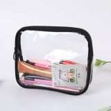 4Pcs Lurrose Cosmetics Bag Transparent Zipper Toiletry Bag Portable Washing Makeup Bags Travel Storage Organizers (only 4 pieces of storage bag)