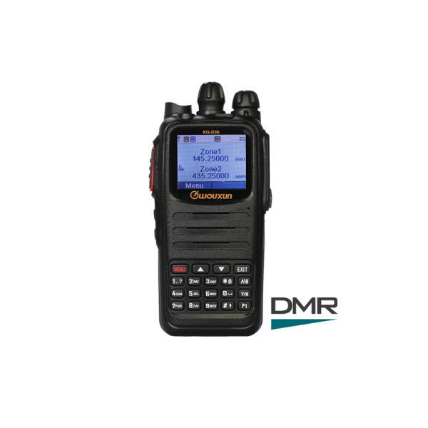 Dual PTT , Digital and Analogue Two Way Radio KG-D56