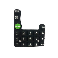 Original Rubber Keypad For KG-UV9D Mate