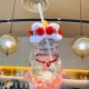 2021 Happy Ox Year Lion Dance Cow 17oz Milk Glass Cup