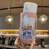 2021 Happy Ox Year Lion Dance Pink Big Size 20oz Cup Tumbler