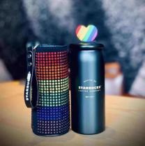 2021 Valentine's Day Rainbow Love Topper 13oz Cup Tumbler