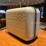 2020 white mini suitcase