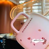 2021 Pink Sakura Cherry Blossom Golden Siren Logo 12oz Mug