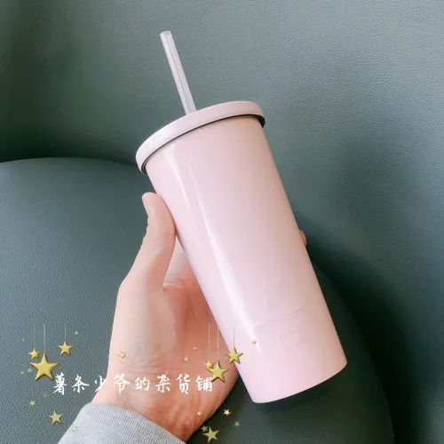 2020 Reserve Cute Pink 16oz Stainless Steel Cold Cup Tumbler