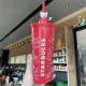 2020 China Red Cute Bear Topper 20oz Stainless Steel Cup Tumbler
