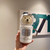 2021 China Astronaut Bear 12oz mug set