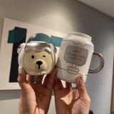 2021 China Astronaut Bear 12oz mug set