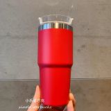 2020 Xmas Red Stanley SS 16oz Cup Tumbler