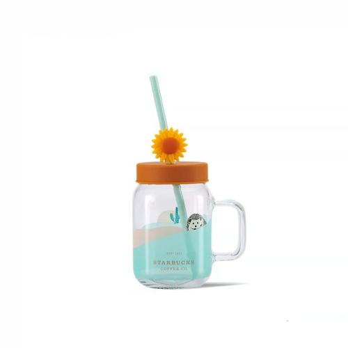 2021  Hill And Hedgehog 16oz Glass Cup