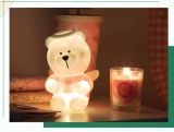2021 Touch Head Light Up Cute Angel Bear Display Night Light