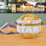 2021 Happy Camp Yellow Ball Outdoor 14oz Water Bottle Cup