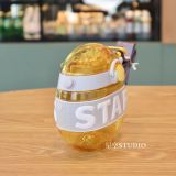 2021 Happy Camp Yellow Ball Outdoor 14oz Water Bottle Cup