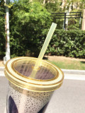 19 purple rabbit 16oz tumbler