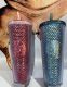 21 Pink OR Blue Glitter 24oz Studded Cup