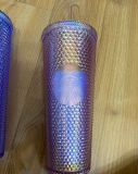 21 Taiwan Blue or Pink Studded 24oz Cup