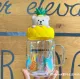 21 Pineapple Bear Glass Mason 18oz Cup