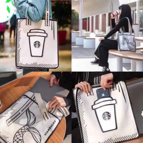 21 Siren Tail Black White Tote Bag