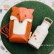 21 mid autumn day forest 12oz tumbler with fox sleeve bag