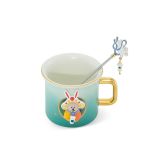 21 Autumn Rabbit admires the full moon 12oz Mug