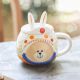 21 Autumn Traditional Design Rabbit Bear 12oz Mug