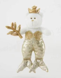 21 Two Tail Gold Crown Mermaid Bear