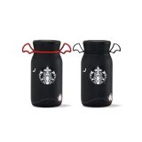 21 Halloween Black 12oz Tumbler with Black cat Bag