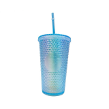 21 Disney Daisy Duck Dumbo Bling Diamond studded 16oz Plastic straw cold cup