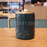 21 50th Anniversary Scale Crown Lid 17oz mug