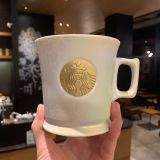 21 50th Anniversary Siren Logo White Scale 14oz mug