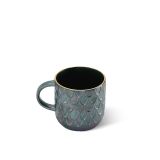 21 Anniversary Siren Logo Mermaid Scale Green 14oz Mug with Gift Box