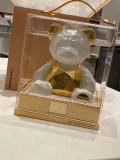21 50th Anniversary ceramics bear display toy