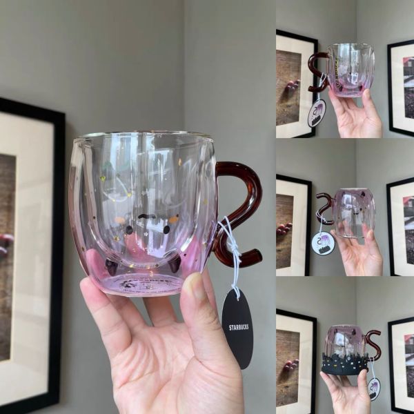 21 Halloween Little Devil 8oz Double Wall Glass Cup with Coaster