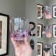21 Halloween Little Devil 8oz Double Wall Glass Cup with Coaster