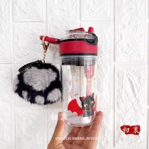 21 Halloween Contigo 17oz Tumbler with Cat Paw Keychain