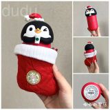 Starbucks 2021 China Christmas penguin 7oz tumbler with sock sleeve