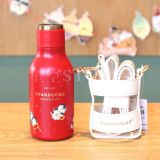 Starbucks 2021 China Christmas Happy Get Together 16oz Tumbler with Sleeve
