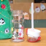 Starbucks 2021 China Christmas Thermos Happy 19oz Straw Cup Tumbler with Sleeve