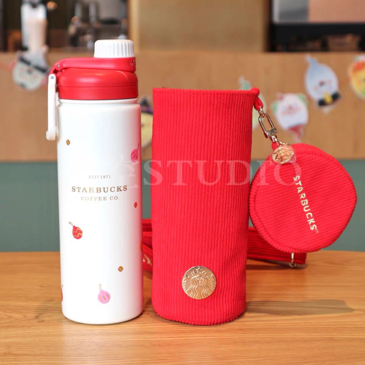 US$ 59.99 - Starbucks 2021 China Christmas Gingerbread Man 21oz